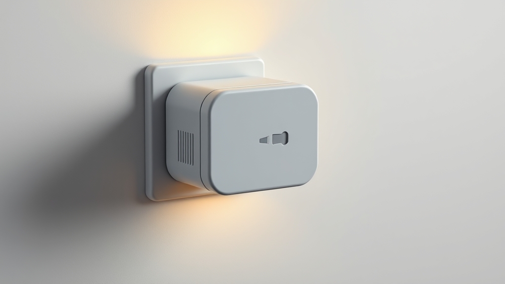 Cargador de pared moderno con diseño premium