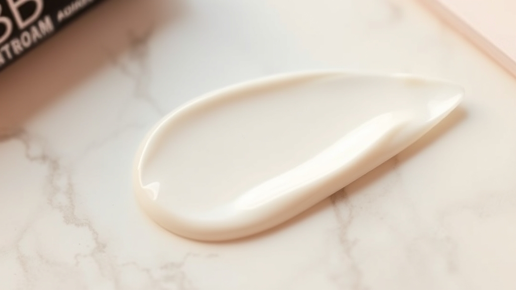Muestra de BB cream de textura ligera