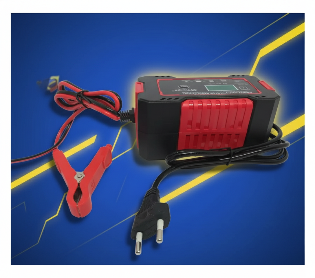 cargador bateria de carro 12v 2