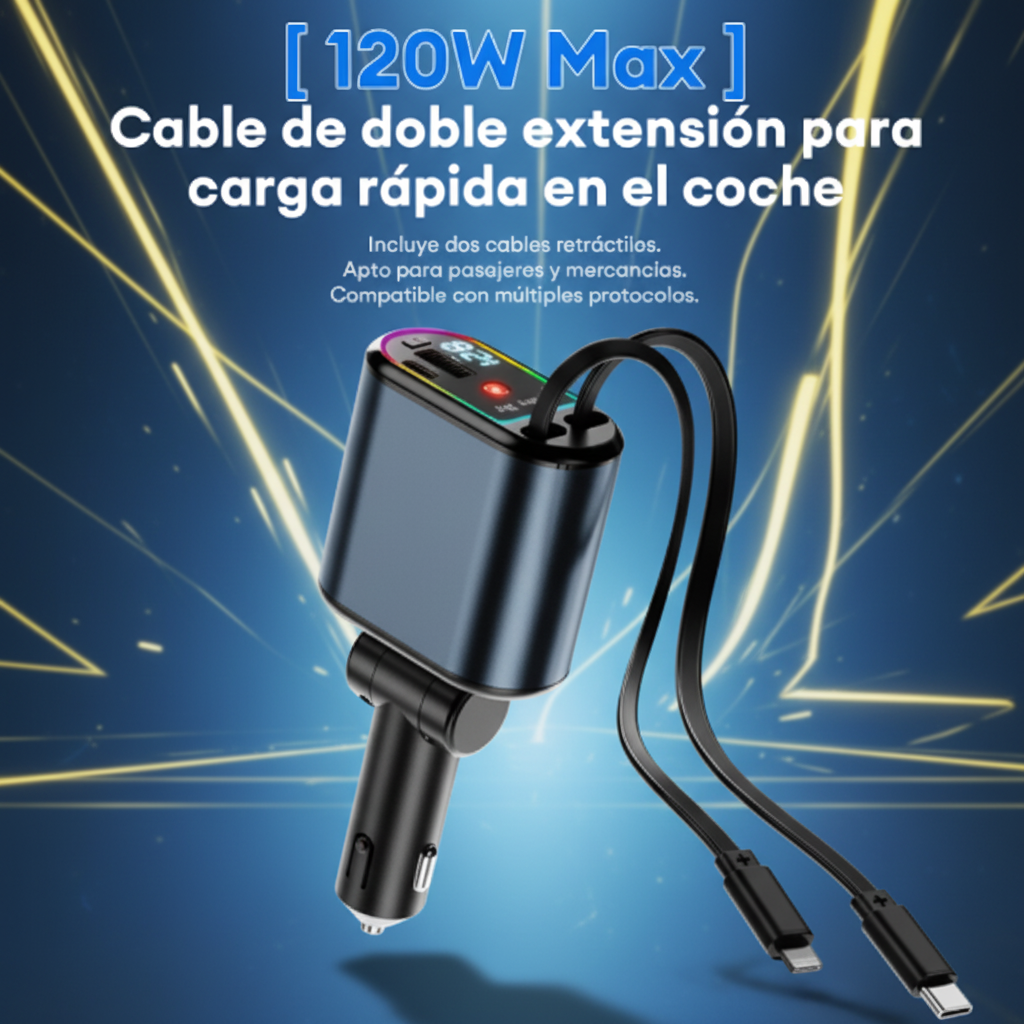 Cargador de carga rapida para Carro 2