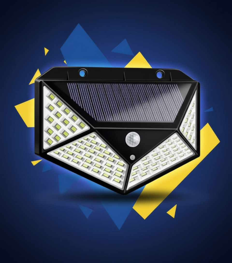 combox4 lampara solar 100 led 2