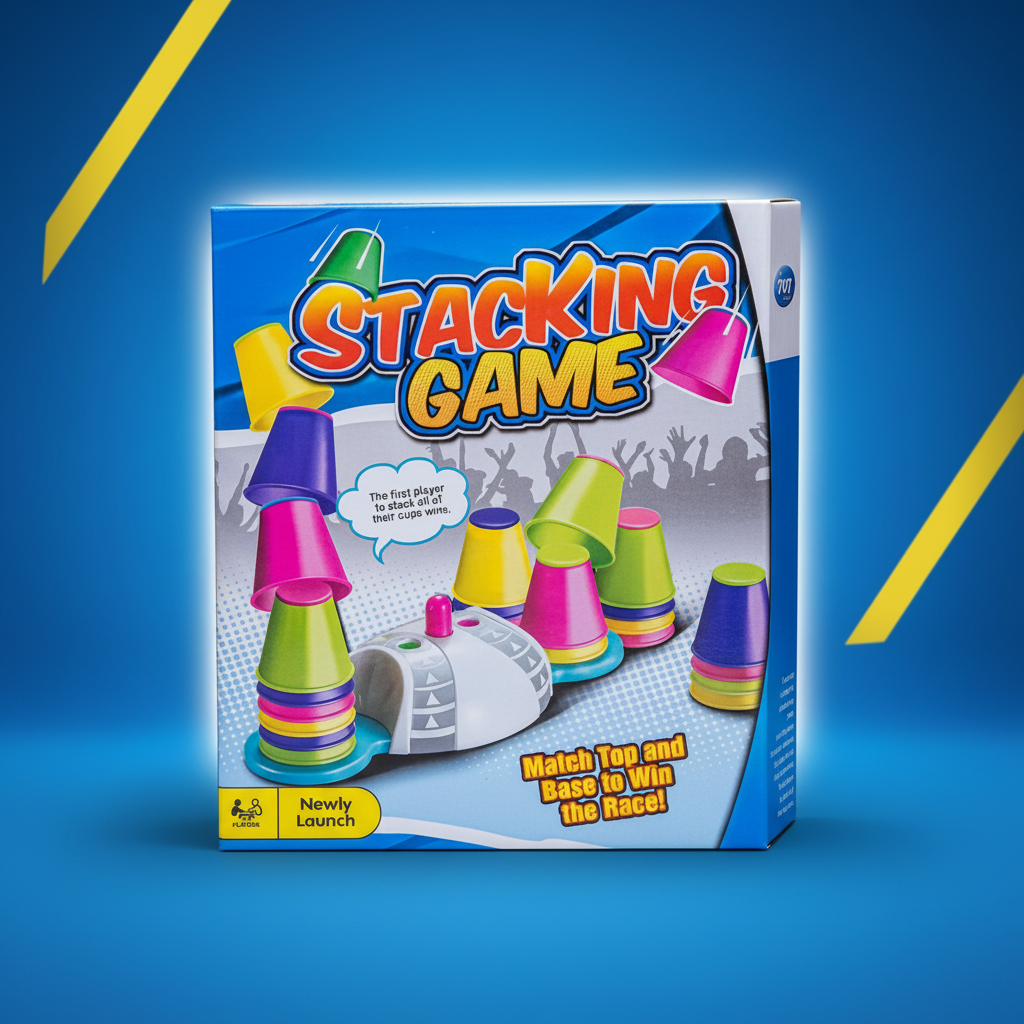 Juego Dinámico De Apilar Vasos Jeimi 2