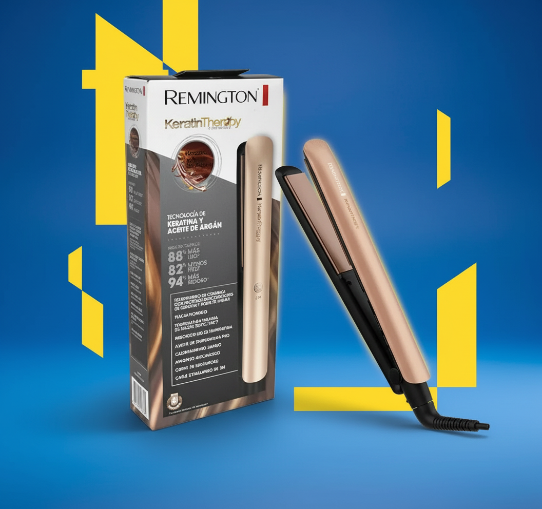 Plancha de cabello Remington Keratin 2